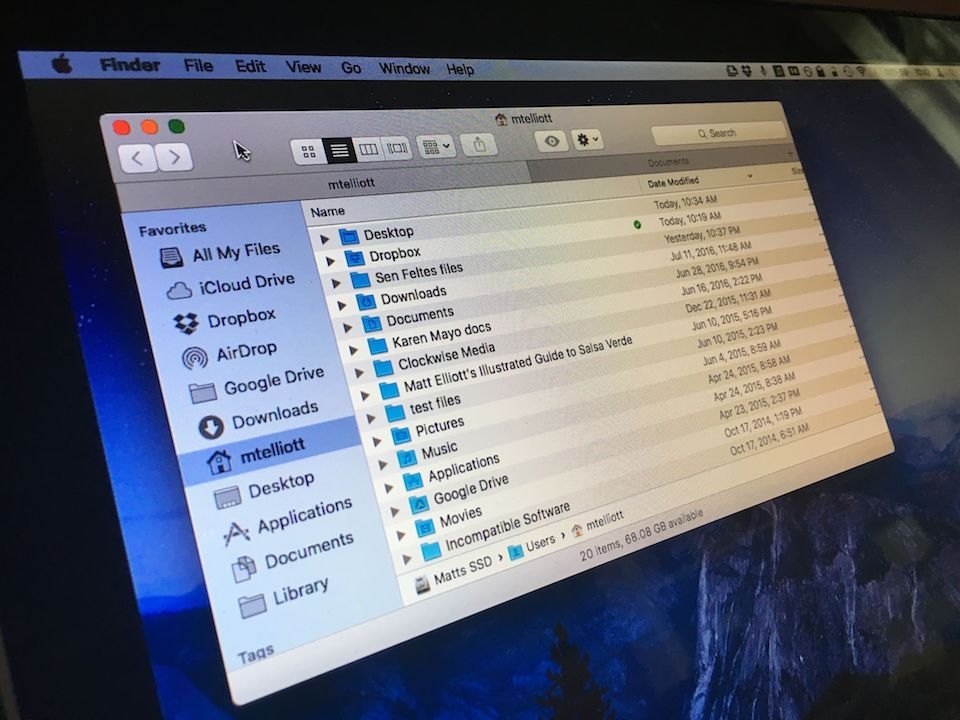 Những khái niệm trên máy tính Mac mà người dùng nên biết Công cụ quản lý tập tin Finder.
