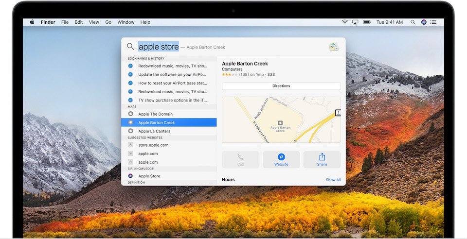 Những khái niệm trên máy tính Mac mà người dùng nên biết Công cụ tìm kiếm Spotlight.