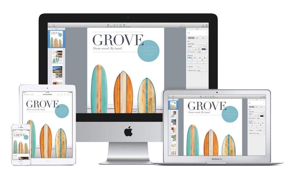 Những khái niệm trên máy tính Mac mà người dùng nên biết Bộ ứng dụng iWork.
