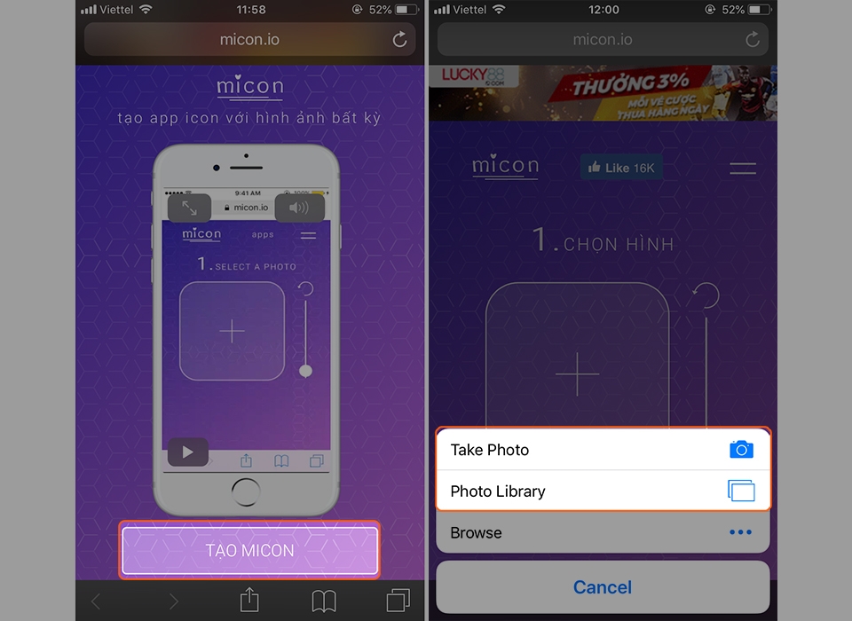 Biến ảnh cá nhân thành biểu tượng ứng dụng trên iPhone (Ảnh 2)