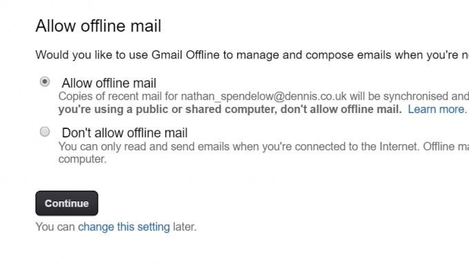 Gmail Offline