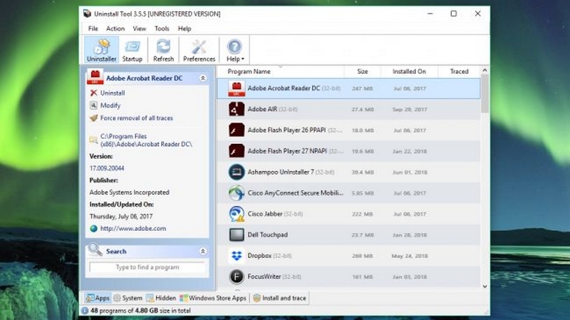 phần mềm gỡ cài đặt Geek Uninstaller Pro