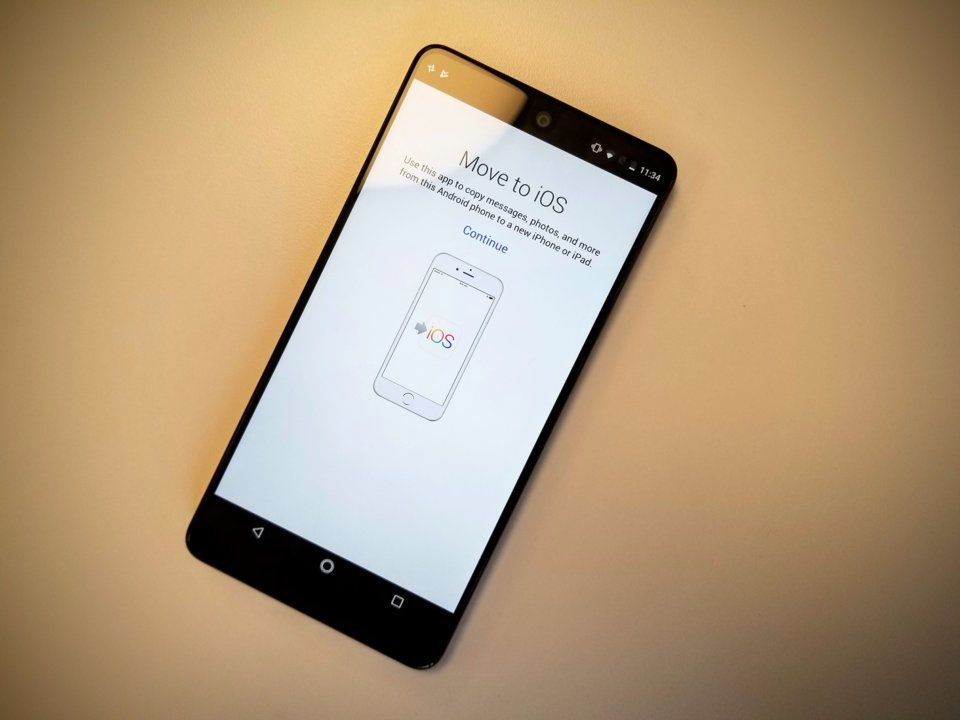 Các bước chuyển dữ liệu từ smartphone Android sang iPhone mới 4