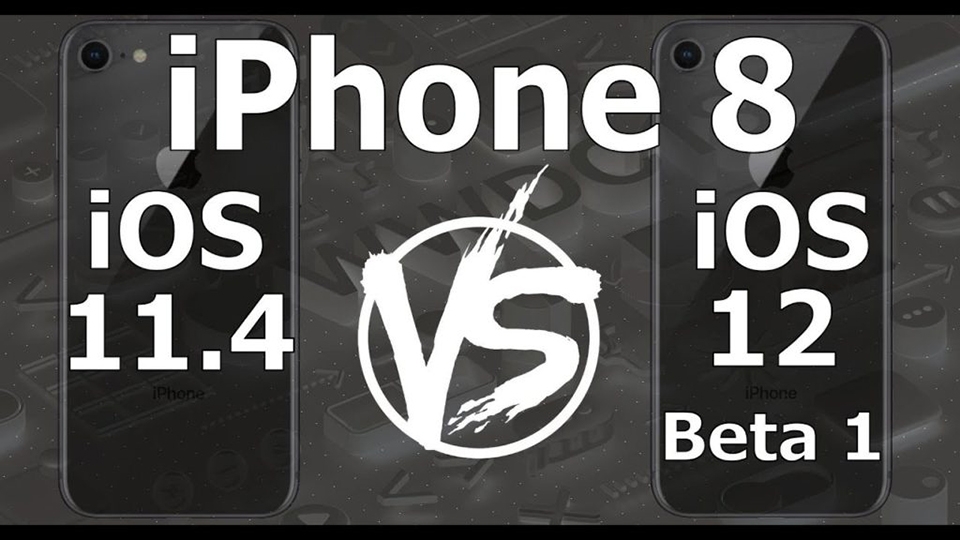 Đọ tốc độ iOS 12 beta 1 và iOS 11.4