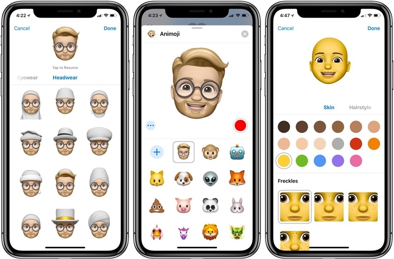 Chỉnh nón cho Memoji Chỉnh nón cho Memoji