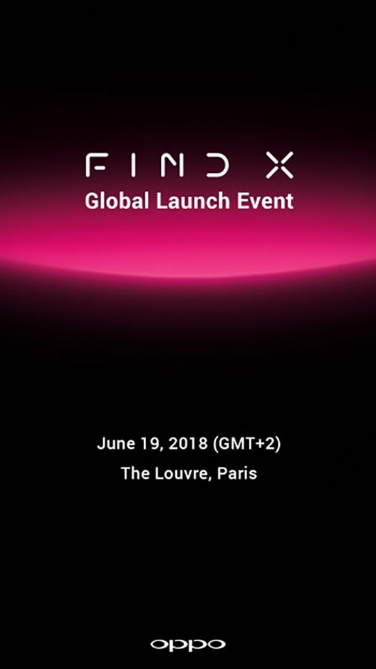 OPPO Find X sẽ ra mắt ngày 19/6 (ảnh 1)