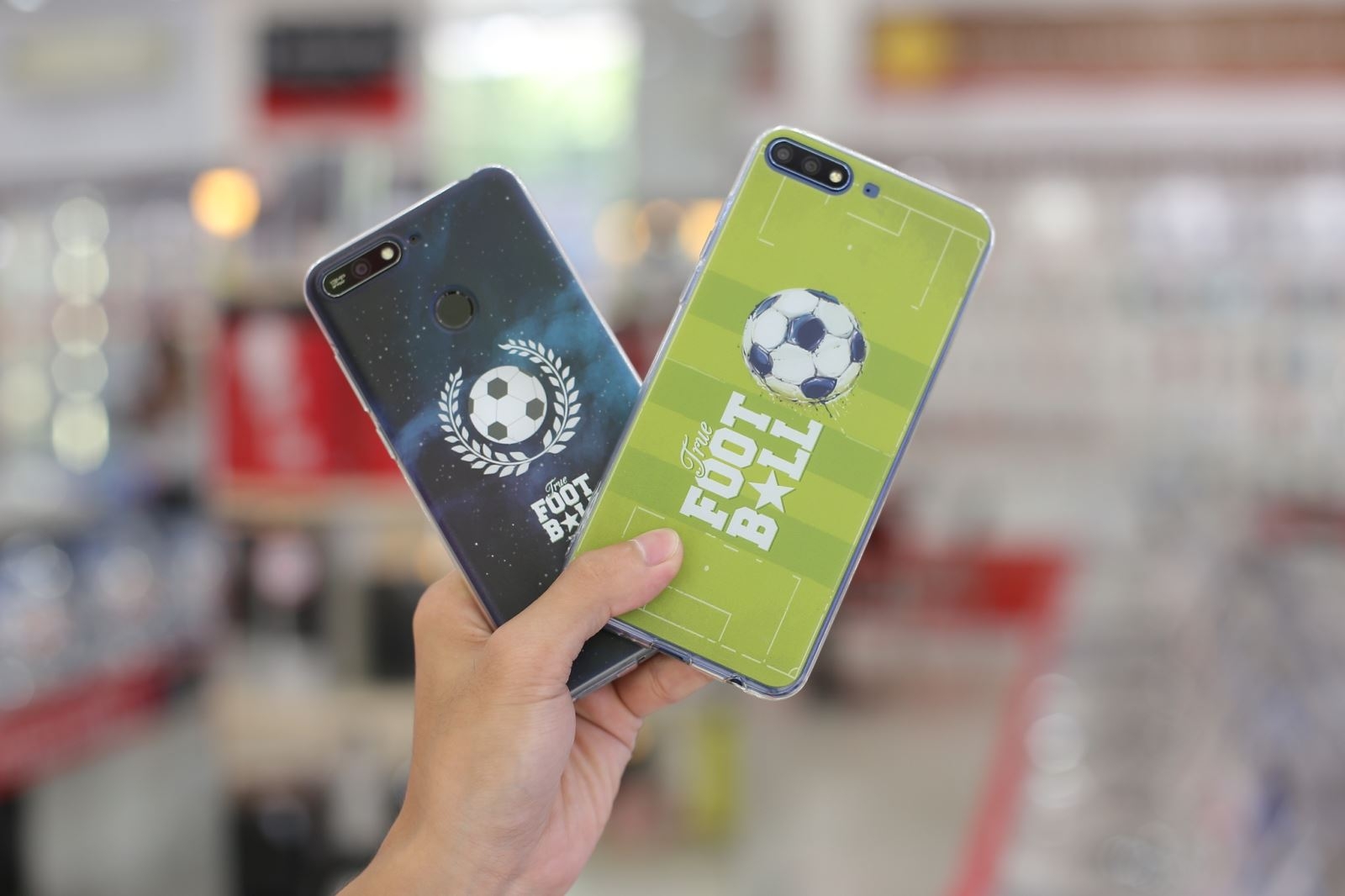 Sắm Huawei Y7 Pro 2018 tại FPT Shop, được tặng thêm ốp lưng World Cup cool ngầu