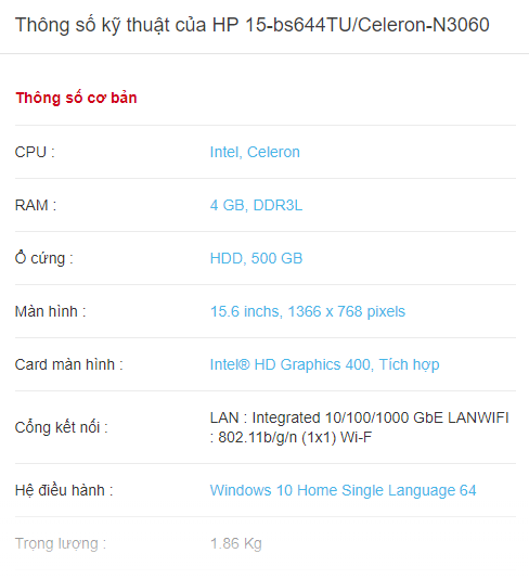 HP 15-BS664TU