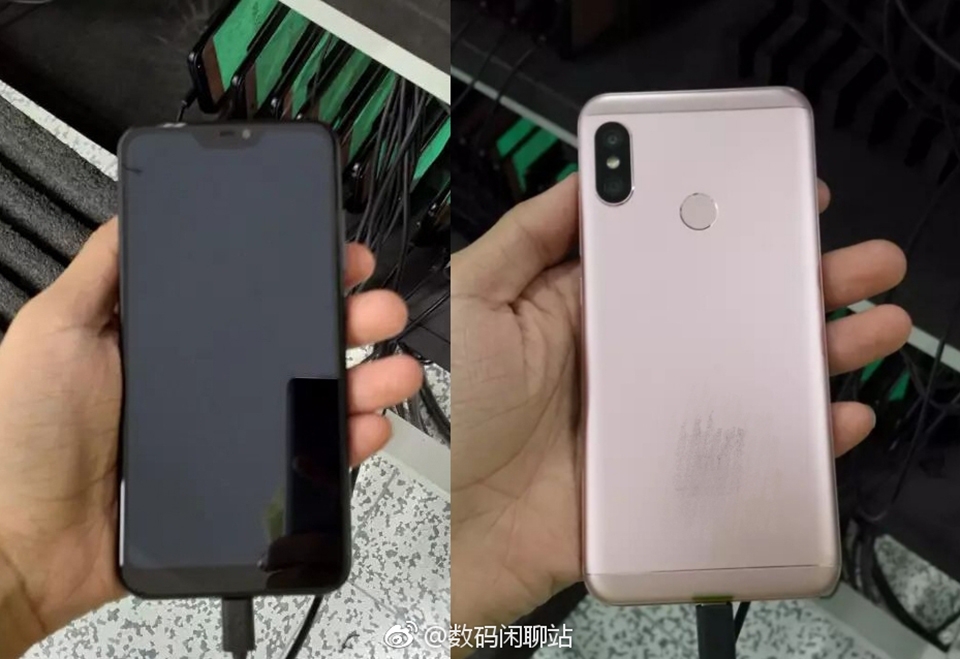 Xiaomi Redmi 6 lộ ảnh thực tế Xiaomi Redmi 6 lộ ảnh thực tế