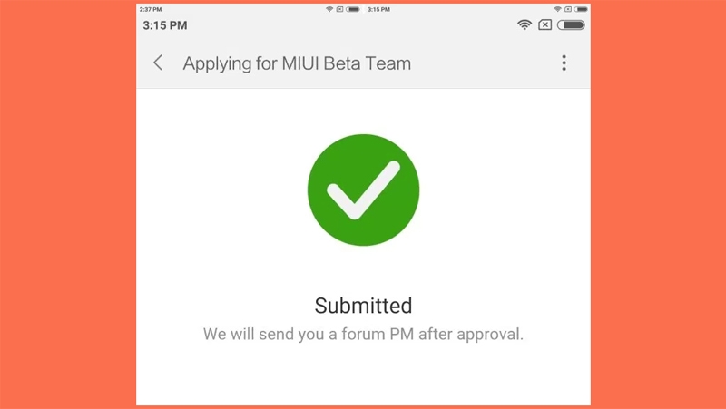 Đăng ký tham gia thử nghiệm MIUI 10 Beta cho người dùng Xiaomi (Ảnh 5) Đăng ký tham gia thử nghiệm MIUI 10 Beta cho người dùng Xiaomi (Ảnh 5)