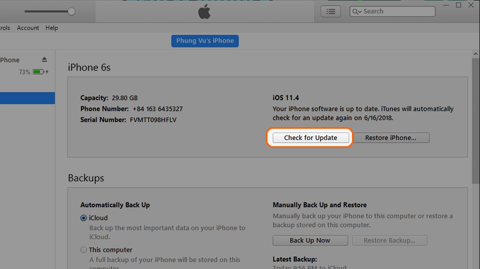 Hạ cấp về phiên bản iOS 11.3 Beta 5 trước khi Apple khóa sign (Ảnh 4)
