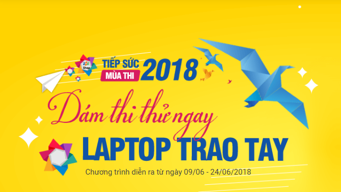 FPT Shop tặng bộ quà khủng cho sĩ tử Thi thử THPT Quốc gia, tổng trị giá đến hơn 100 triệu đồng