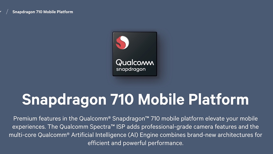 Snapdragon 845, 850, 710 và XR1 03