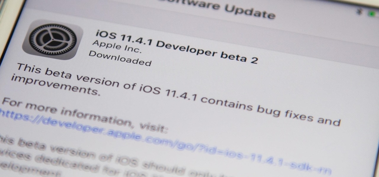 iOS 11.4.1 beta 2