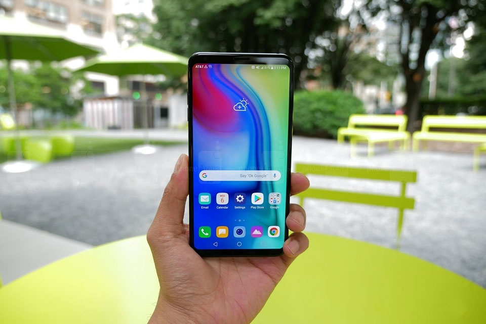 Trên tay LG V35 ThinQ Trên tay LG V35 ThinQ