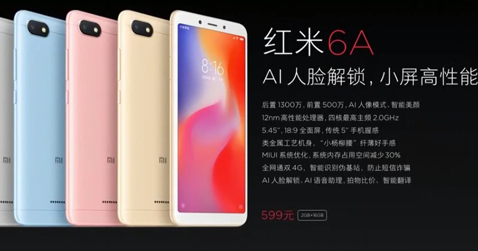 Xiaomi Redmi 6A Xiaomi Redmi 6A