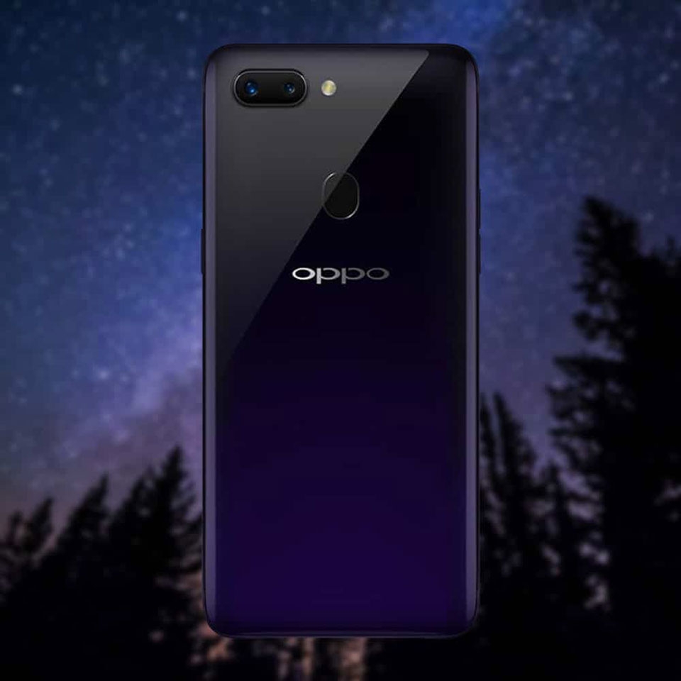 OPPO R15 Nebula Purple