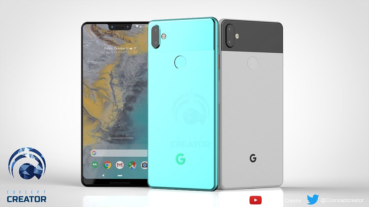 Concept Google Pixel 3 XL sang trọng và đầy màu sắc! (ảnh 1)
