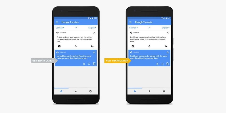 NMT sẽ giúp Google Translate dịch thuật tốt hơn.