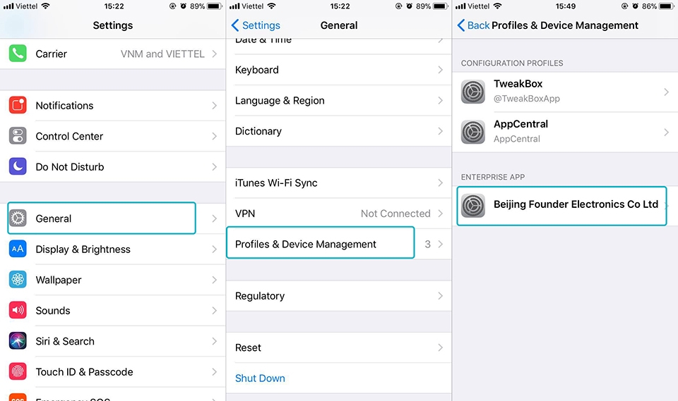 Giả lập giao diện Android cho iPhone/ iPad mà không cần Jailbreak (Ảnh 4) Giả lập giao diện Android cho iPhone/ iPad mà không cần Jailbreak (Ảnh 4)