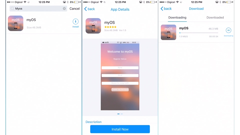 Giả lập giao diện Android cho iPhone/ iPad mà không cần Jailbreak (Ảnh 5) Giả lập giao diện Android cho iPhone/ iPad mà không cần Jailbreak (Ảnh 5)
