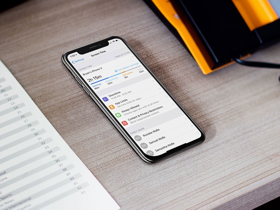 Trải nghiệm tính năng Screen Time trên iOS 12