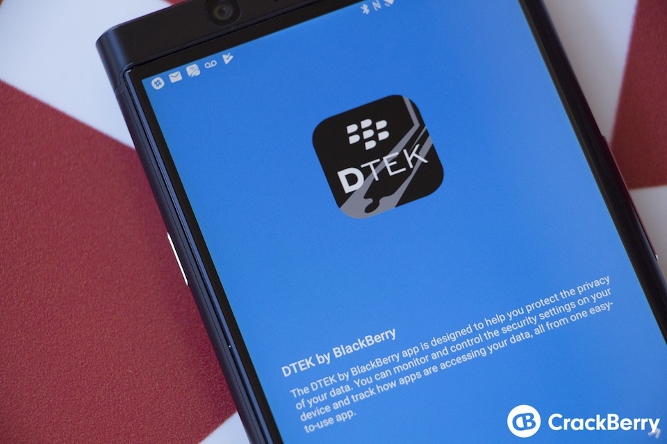 Ứng dụng quản lý bảo mật DTEK.