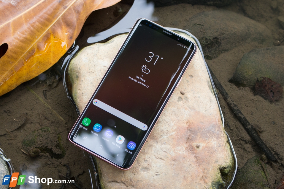 Mở hộp Samsung Galaxy S9+ Sunrise Gold: sang hơn, giá không đổi.!