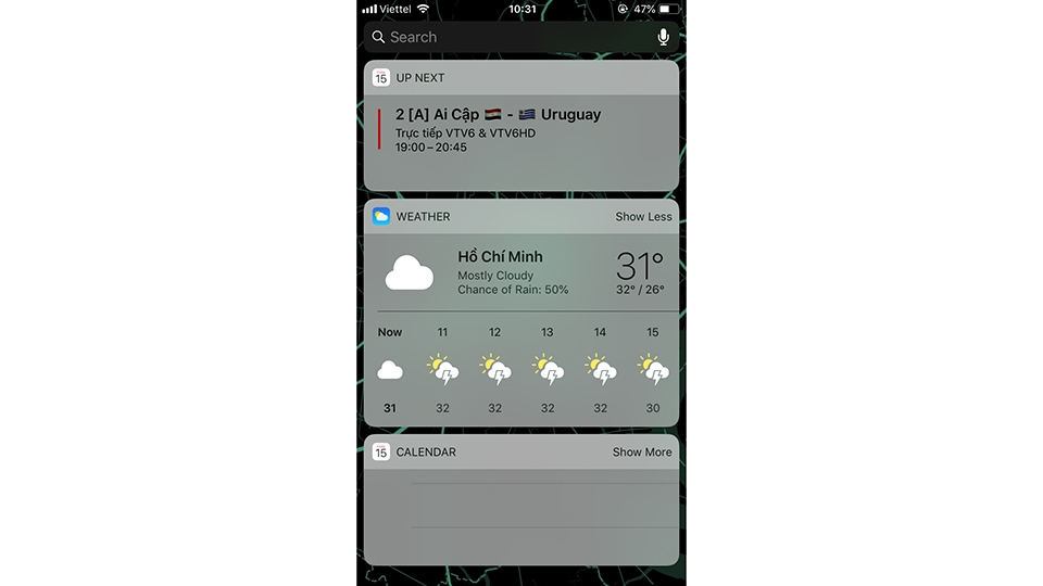 [iPhone] Thêm lịch World Cup với biểu tượng cờ, kênh phát sóng (Ảnh 6)