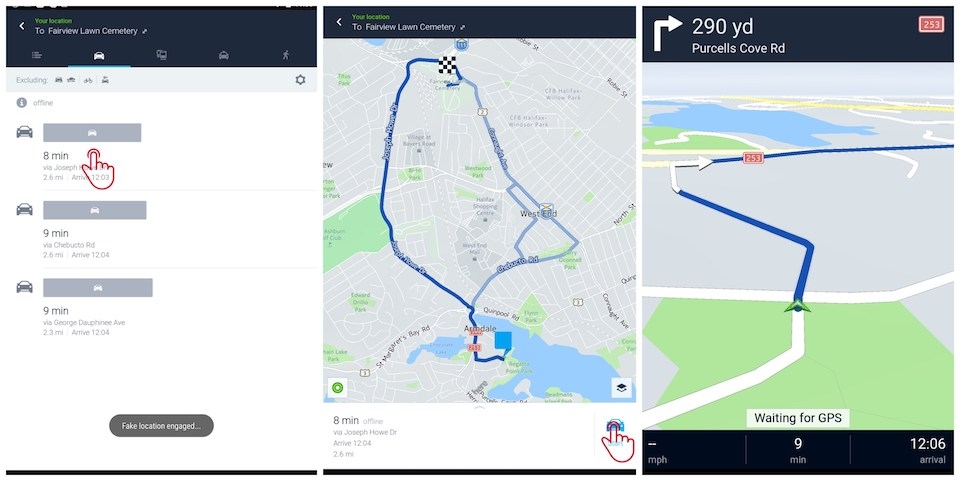 Ứng dụng HERE WeGo.