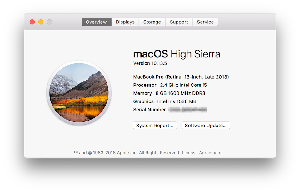 Cách khắc phục lỗi ứng dụng bị đứng trên máy tính Mac Kiểm tra lỗi tương thích.