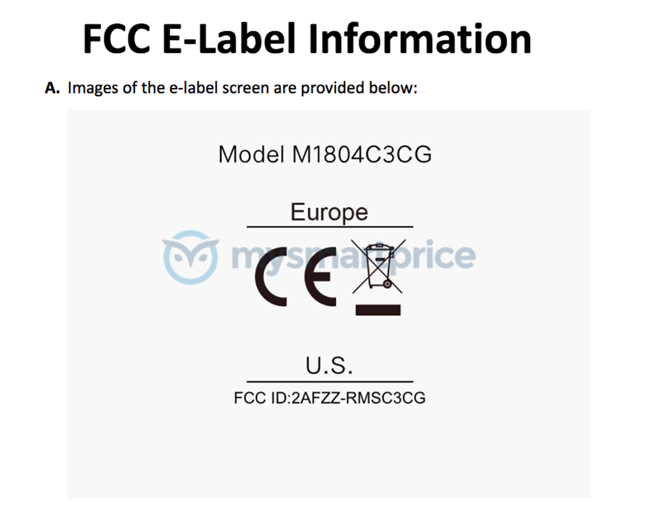 Xiaomi Mi Max 3 đạt chứng nhận FCC (ảnh 1)