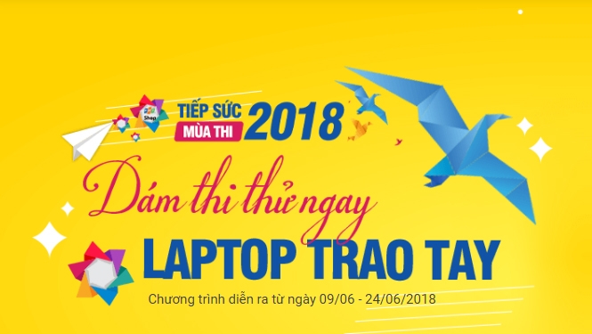 Chúc mừng sĩ tử đầu tiên trúng laptop Masstel L133 khi “Thi thử nhận quà thật” tại FPT Shop