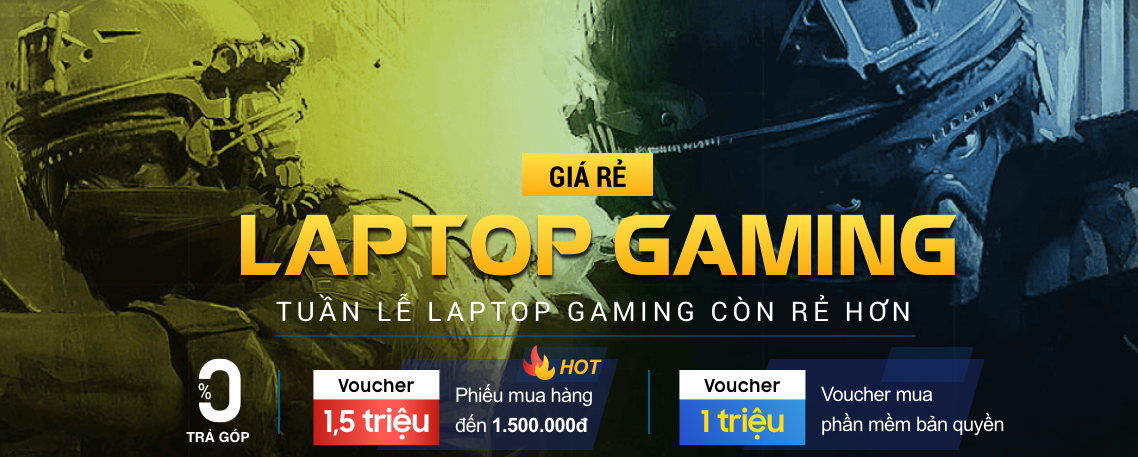 FPT Shop tặng bộ quà đến 2 triệu đồng cho khách mua laptop gaming