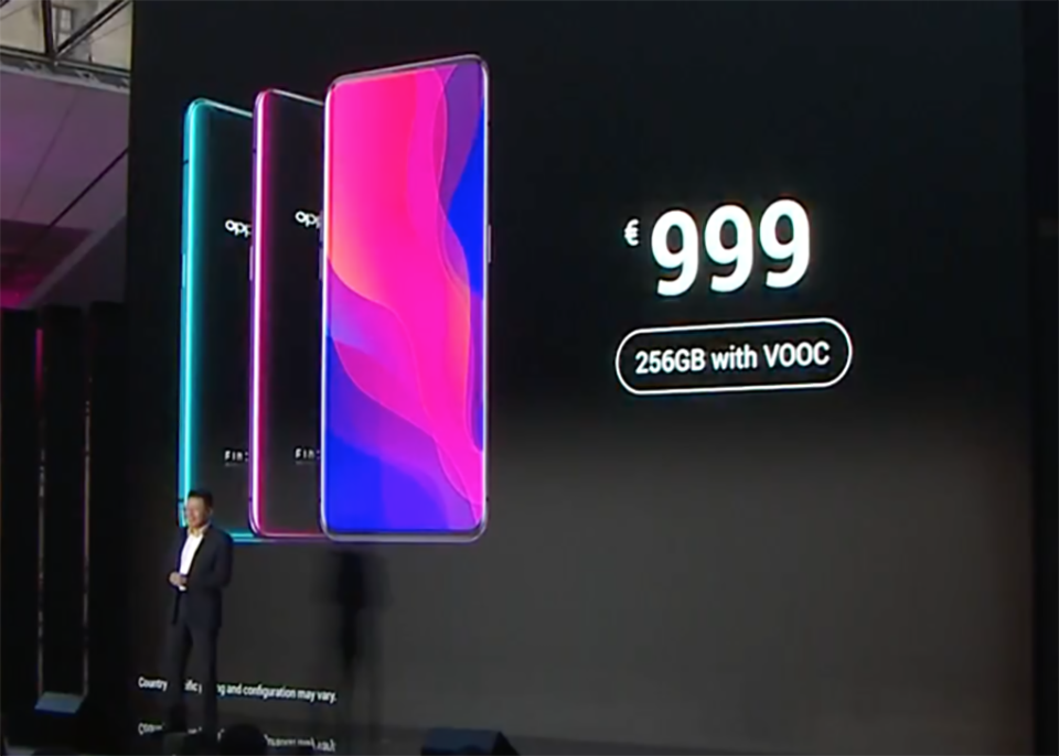 Giá bán OPPO Find X Giá bán OPPO Find X