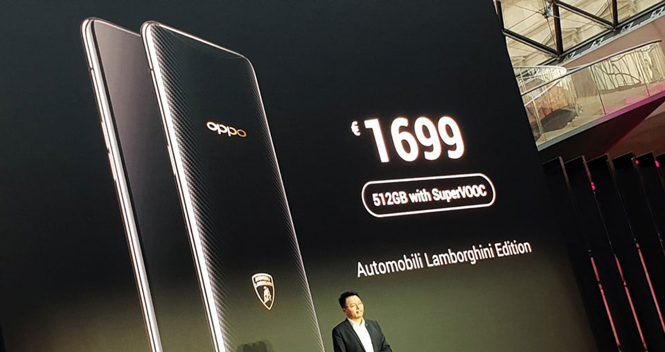 OPPO Find X Lamborghini