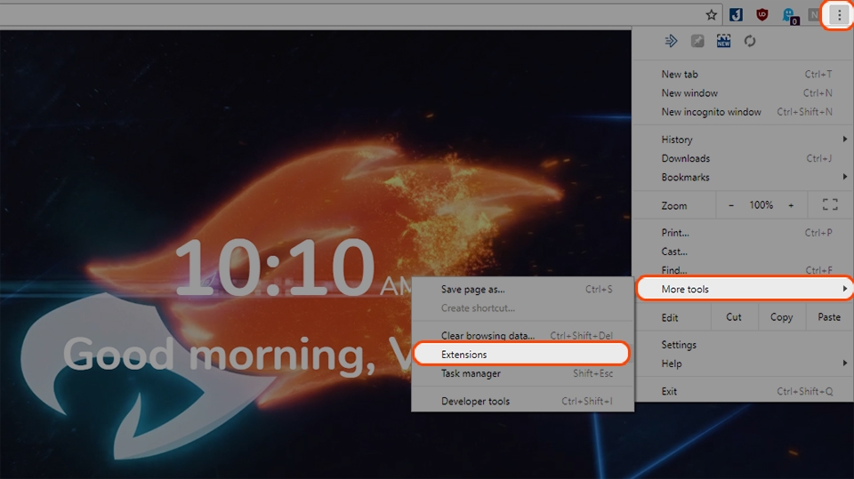 Tạo giao diện mở tag mới ấn tượng trên trình duyệt Google Chrome! (Ảnh 3) Tạo giao diện mở tag mới ấn tượng trên trình duyệt Google Chrome! (Ảnh 3)