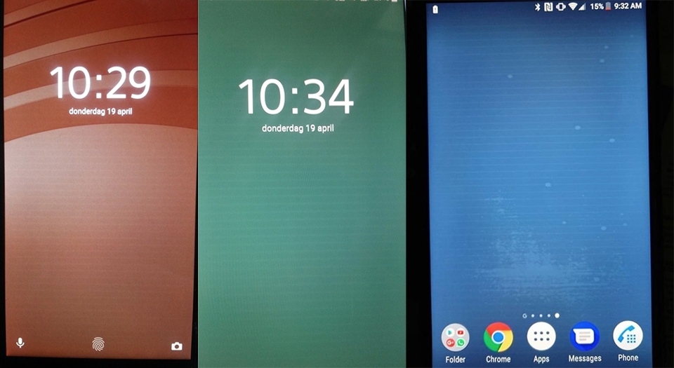 Lỗi sọc màn hình Xperia XZ1 Lỗi sọc màn hình Xperia XZ1