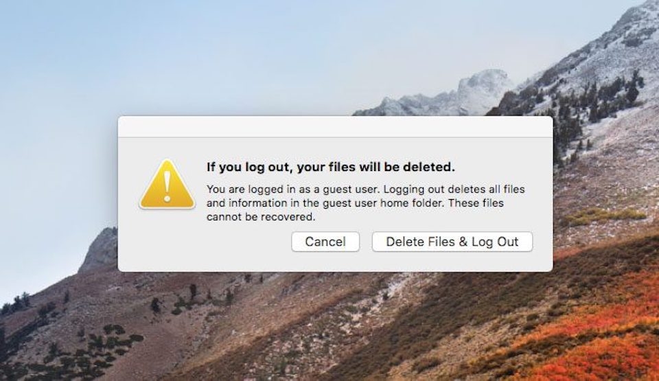 Cách kích hoạt và sử dụng tính năng Guest Account trên macOS Tiết kiệm dung lượng lưu trữ.