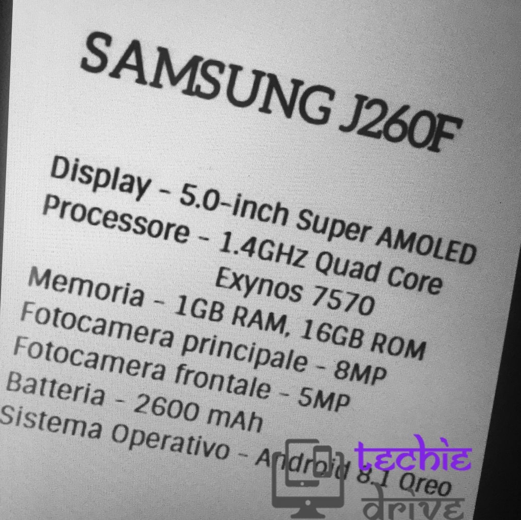 Smartphone Android Go đầu tiên của Samsung lộ cấu hình chi tiết Smartphone Android Go đầu tiên của Samsung lộ cấu hình chi tiết