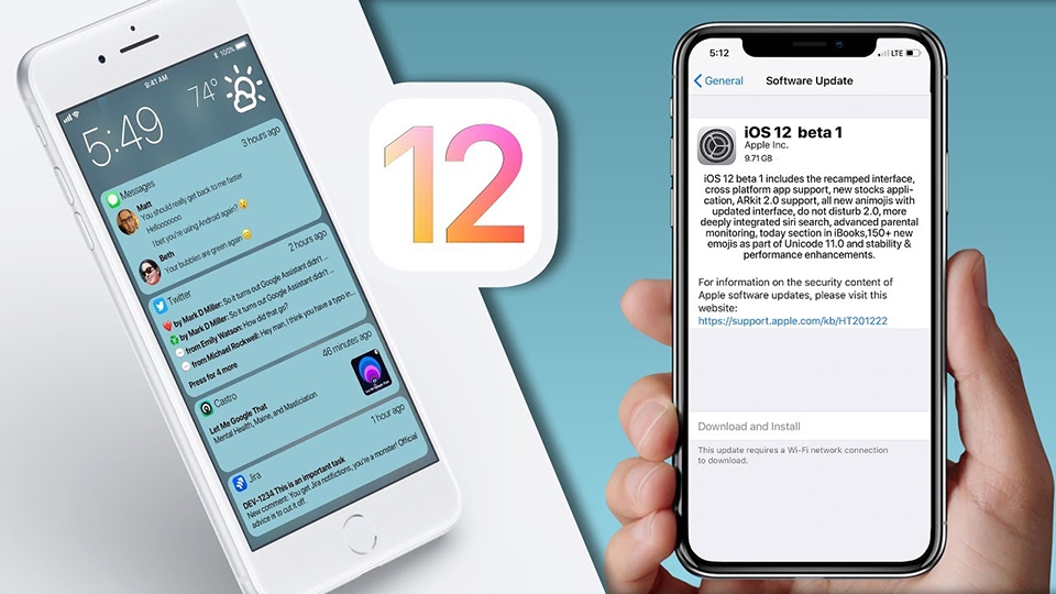 Apple tung ra bản Public beta đầu tiên của iOS 12