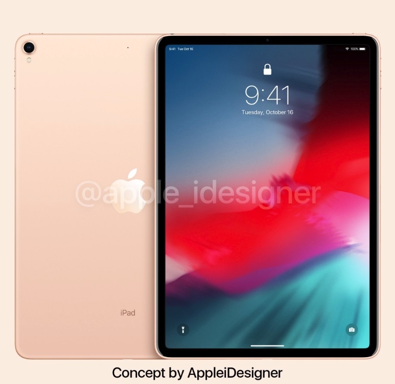 Ngỡ ngàng trước hình ảnh iPad X viền siêu mỏng bắt mắt 3