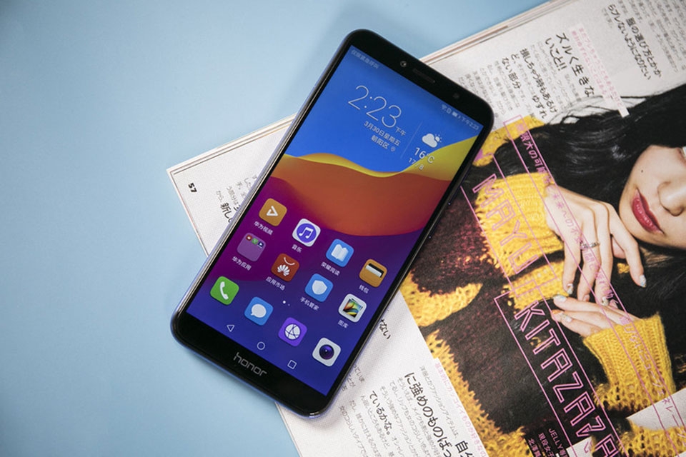 Trên tay Honor 7A