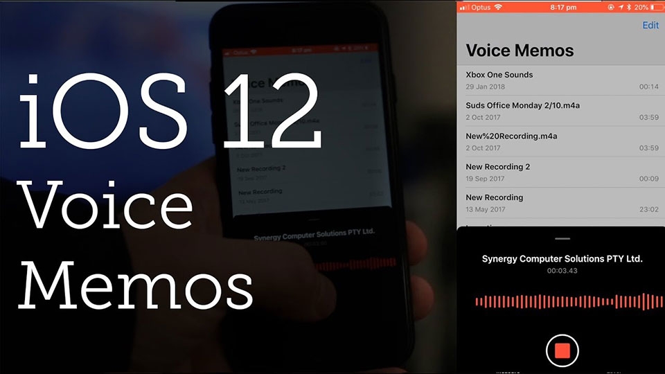 iOS 12: Cách cài đặt xóa tự động file ghi âm trong Voice Memos iOS 12: Cách cài đặt xóa tự động file ghi âm trong Voice Memos