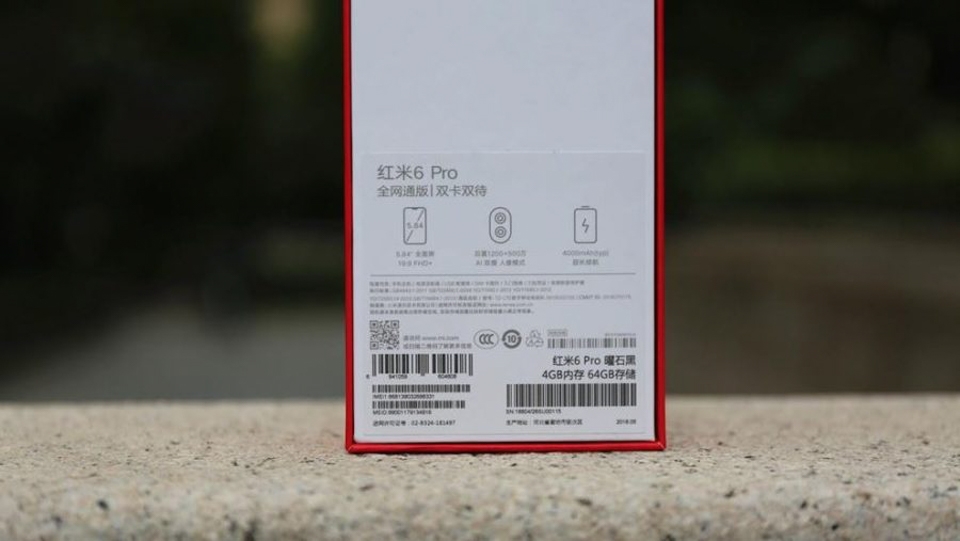 Đánh giá nhanh Xiaomi Redmi 6 Pro (ảnh 18) Đánh giá nhanh Xiaomi Redmi 6 Pro (ảnh 18)
