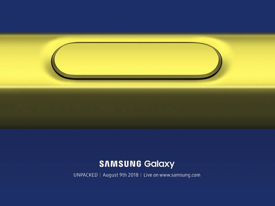 Galaxy Note 9 sẽ chính thức công bố vào ngày 9 tháng 8 Galaxy Note 9 sẽ chính thức công bố vào ngày 9 tháng 8