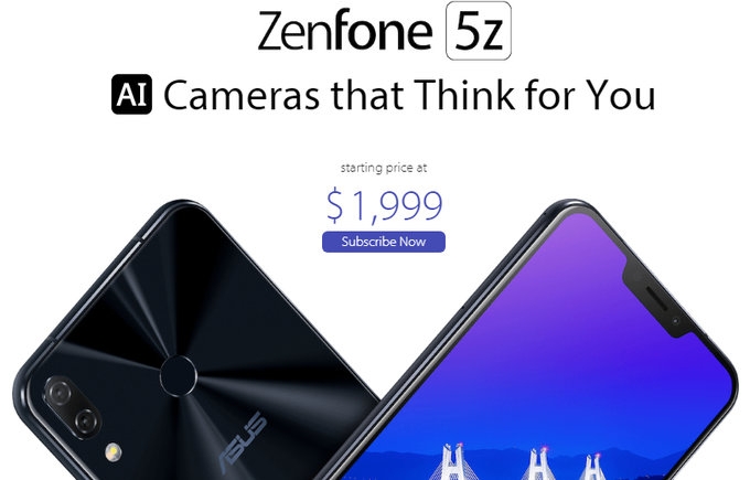Rò rỉ mức giá gây shock của Asus ZenFone 5Z tại thị trường Mỹ 2 Rò rỉ mức giá gây shock của Asus ZenFone 5Z tại thị trường Mỹ 2