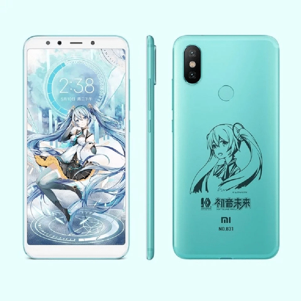 Xiaomi Mi 6X có thêm phiên bản Hatsune Miku đặc biệt