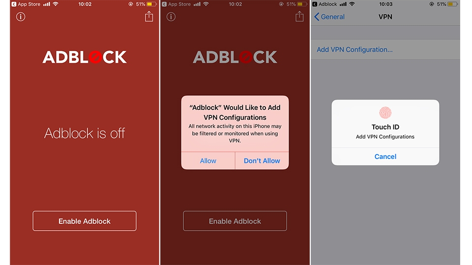 Chặn quảng cáo hiệu quả trên iPhone với Adblock Mobile (Ảnh 3) Chặn quảng cáo hiệu quả trên iPhone với Adblock Mobile (Ảnh 3)