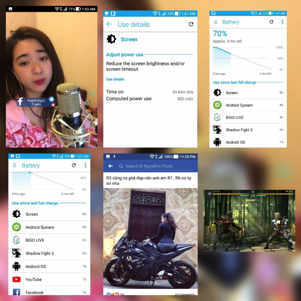 Zenfone 4 Max 2018 có thể sử dụng 2 ngày liên tục không cần sạc